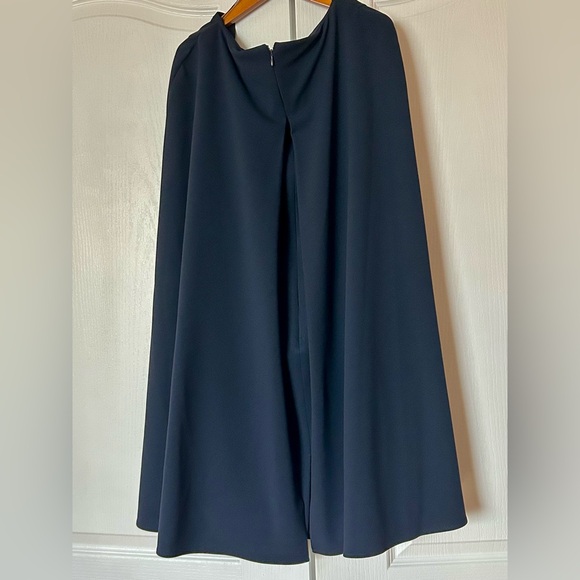 Adrianna Papell Navy Midi Dress - Picture 5 of 8